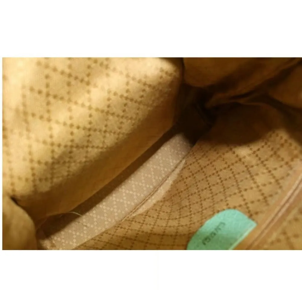 Tom Ford era, Gucci, aqua color, suede and leather, messenger bag/backpack with an exterior pocket, drawstring top closure